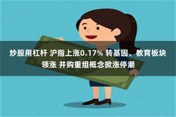 炒股用杠杆 沪指上涨0.17% 转基因、教育板块领涨 并购重组概念掀涨停潮