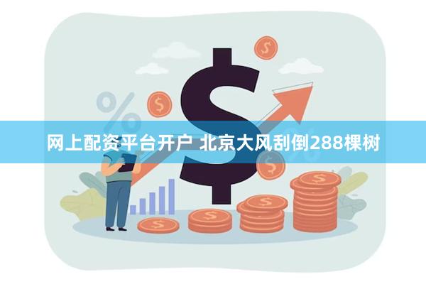 网上配资平台开户 北京大风刮倒288棵树